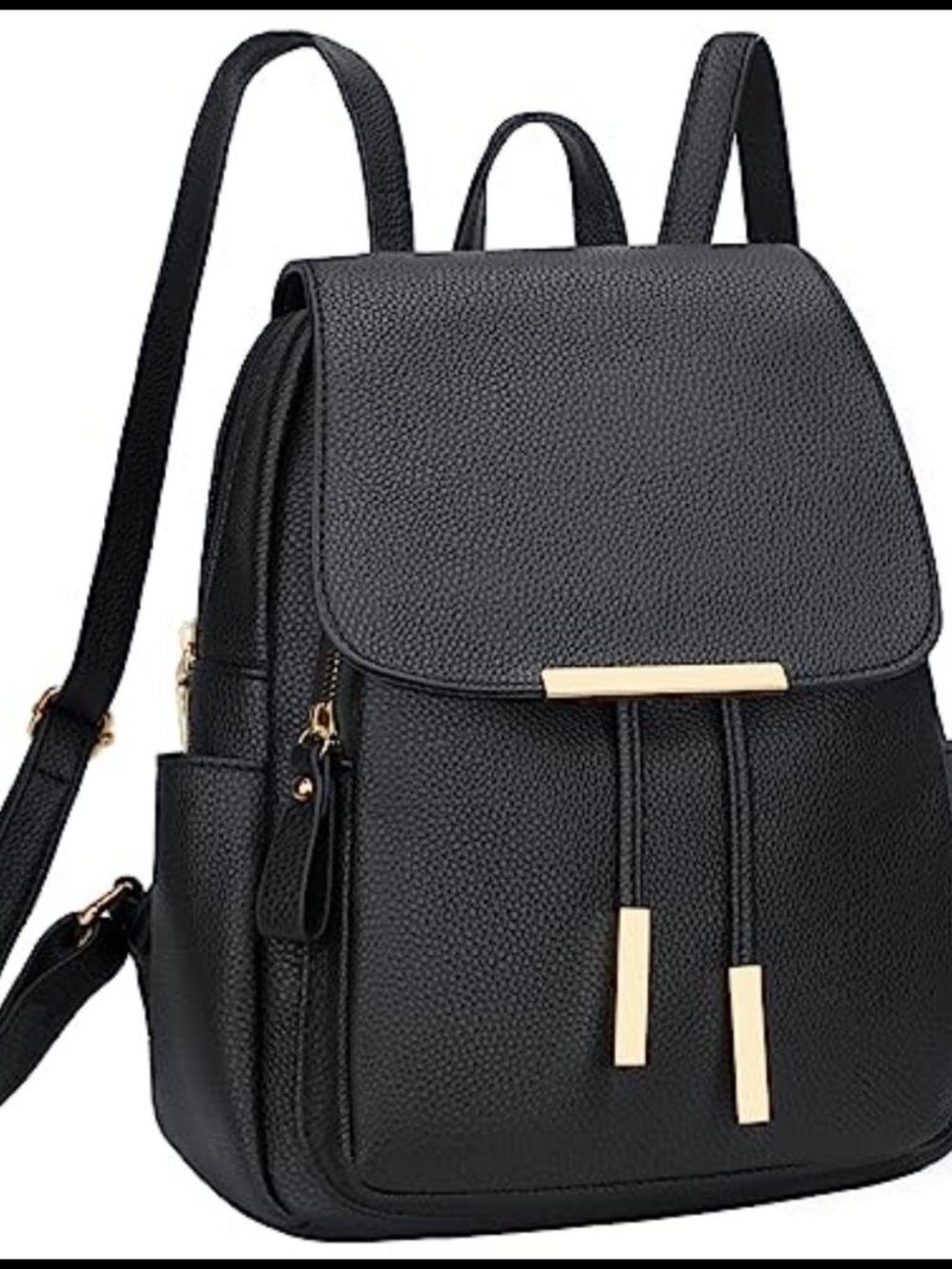 Faux Leather Backpack Purse Travel Daypack Shoulder Bag